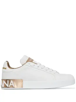 Dolce & Gabbana Portofino leather sneakers 15452045