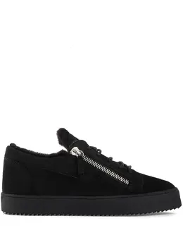 Giuseppe Zanotti side zip detail sneakers 15558054
