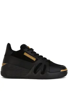 Giuseppe Zanotti tonal panelled perforated sneakers 16362514