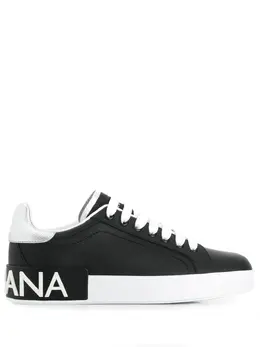 Dolce & Gabbana Portofino leather sneakers 14138005