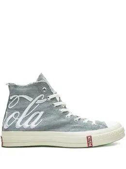 Converse x Kith X Coca-Cola Chuck 70 Hi "Washed Denim" sneakers 15945816
