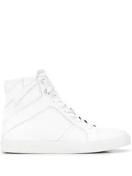 Zadig & Voltaire High Flash lace-up sneakers 14650519