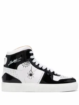 Philipp Plein leather high-top sneakers 17354169