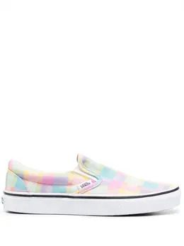 Vans Slip-On checkerboard-print sneakers 19895032