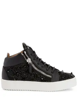 Giuseppe Zanotti Kriss rhinestone-embellished sneakers 18424269