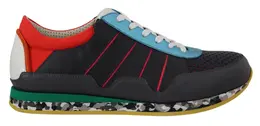 Dolce & Gabbana Multicolor Sport Low Top Shoes Sneakers - EU40/US7 mv4825- 40