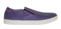 Dolce & Gabbana Purple Strass Canvas Logo Sneakers - EU44/US11 mv1093-44