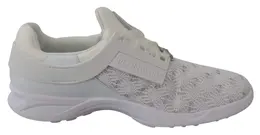Plein Sport White Polyester Runner Beth Sneakers - EU37/US7 4059623086195