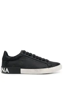 Dolce & Gabbana Portofino canvas sneakers 20463903