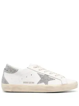 Golden Goose Superstar glitter-embellished sneakers 19838466
