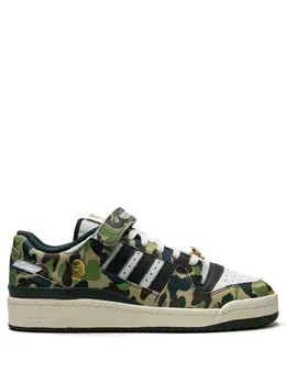 Adidas x BAPE Forum 84 Low "30th Anniversary Green Camo" sneakers 20510494