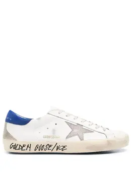 Golden Goose Super-Star distressed leather sneakers 20383790