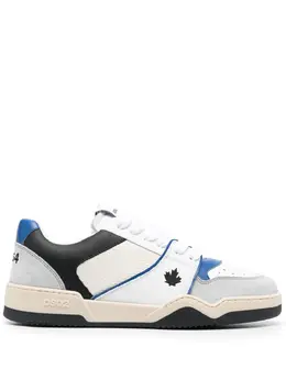 Dsquared2 Spider leather low-top sneakers 20513663