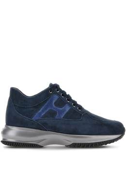 Hogan Interactive low-top suede sneakers 20239387
