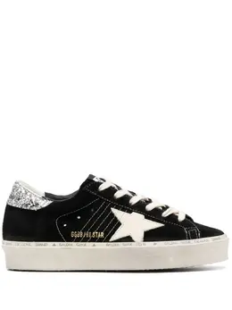 Golden Goose Hi Star glitter suede sneakers 19988230