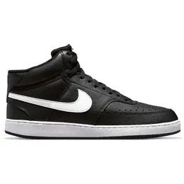 Кеды Nike Court Vision Mid Next Nature, полнота F, размер 12 US, Black/Black/White 102077065917