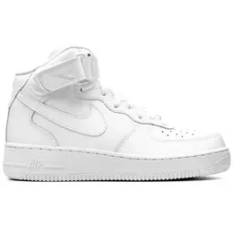Кроссовки Nike Air Force 1 '07 Mid, полнота F, размер 9 US, white/white 101840575556