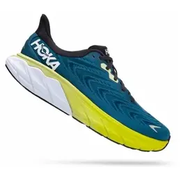 Кроссовки Hoka One One Arahi 6, полнота D, размер US11D/UK10.5/EU45 1/3/JPN29, синий/желтый 101964164699