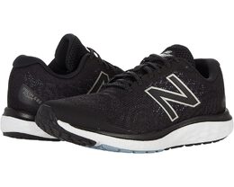 Кроссовки New Balance Fresh Foam 680v7, черный/белый 9520374 | black/star glo