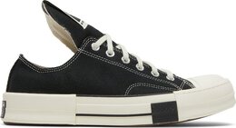 Кроссовки Converse Rick Owens x DRKSHDW DRKSTAR Chuck 70 Low Black, черный 172347c | black