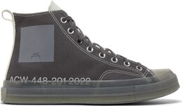 Кроссовки Converse A-Cold-Wall* x Chuck 70 High Pavement, серый a02277c | grey