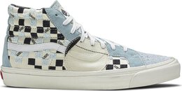 Кеды Vans SK8-Hi LX Bricolage Pack - Cool Blue, синий vn0a45k3vsh | blue