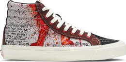 Кеды Vans Ralph Steadman x OG SK8-Hi LX Lion, красный vn0a45jlvqu | red