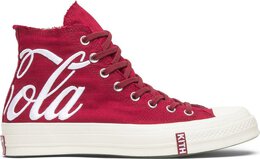 Кроссовки Converse Kith x Coca-Cola x Chuck 70 Hi America, красный 162989c | red