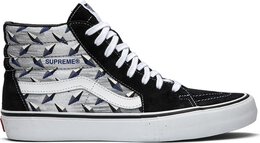 Кеды Vans Supreme x Sk8-Hi Pro Diamond Plate Black Grey, черный vn0a45jdteb | black