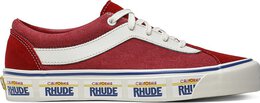 Кеды Vans Rhude x Bold Ni California Plate - Red, красный vn0a3wlpthe1 | red