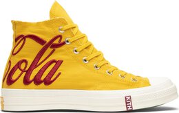 Кроссовки Converse Kith x Coca-Cola x Chuck 70 Hi China, желтый 162985c | yellow