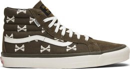 Кеды Vans WTAPS x OG Sk8-Hi LX Bones, зеленый vn0003t0kbd | green