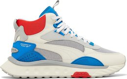 Кроссовки Puma Wild Rider Mid Ivory Glow Future Blue, серый 381598 02 | grey