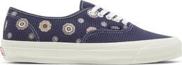 Кеды Vans Kith x OG Authentic LX Medallion, синий vn0a4bv90vb | blue