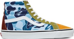 Кеды Vans BAPE x Sk8-Hi 36 DX Multi Camo, разноцветный vn0a38gf7bm | multi-color