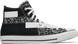 Кроссовки Converse Chuck Taylor All Star High Paisley Patchwork - Black, черный 173194f | black