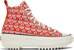 Кроссовки Converse Run Star Hike High Summer Spirit - Bright Poppy, красный 171922c | red