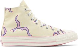 Кроссовки Converse Golf Le Fleur x Chuck 70 High Flame - Pastel Yellow, желтый 172398c | yellow