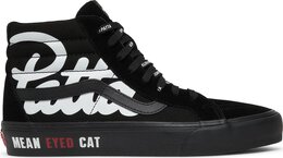 Кеды Vans Patta x Vault Sk8-Hi Reissue VLT LX Mean Eyed Cat - Black, черный vn0a4bvh5x0 | black