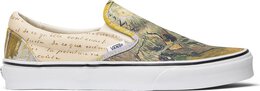 Кеды Vans Vincent Van Gogh x Slip-On Skull, желтый vn0a38f7u48 | yellow