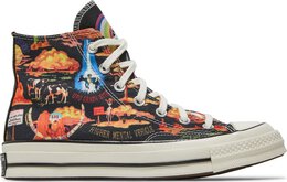 Кроссовки Converse Chuck 70 High Twisted Resort - UFO Crash Site, черный 167761c | black