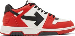 Кроссовки Off-White Out of Office Low Red White Black, белый omia189s22lea001 2510 | white