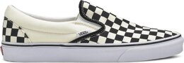 Кеды Vans Classic Slip-On Checkerboard, белый vn000eyebww | white