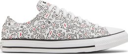 Кроссовки Converse Keith Haring x Chuck Taylor All Star Low Dancing Figures Allover Print, белый 171860f | white