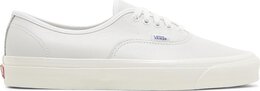 Кроссовки Vans Authentic 44 DX Anaheim Factory - True White Leather, белый vn0a54f2104 | white