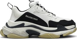 Кроссовки Balenciaga Triple S Sneaker White Black, белый 536737 w09om 9058 | white