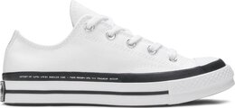 Кроссовки Converse Fragment Design x Moncler x Chuck 70 Low White, белый 169070c | white