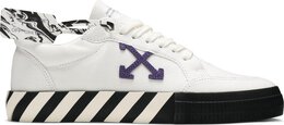 Кроссовки Off-White Vulc Sneaker Low White Purple, белый omia085r21fab001 0137 | white