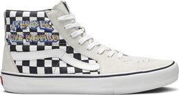 Кеды Vans Supreme x Sk8 Hi f*ck The World - White, белый vn0a45jdsy4 | white
