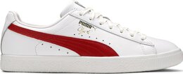 Кроссовки Puma Clyde Core Leather Foil White Cherry, белый 364669 03 | white